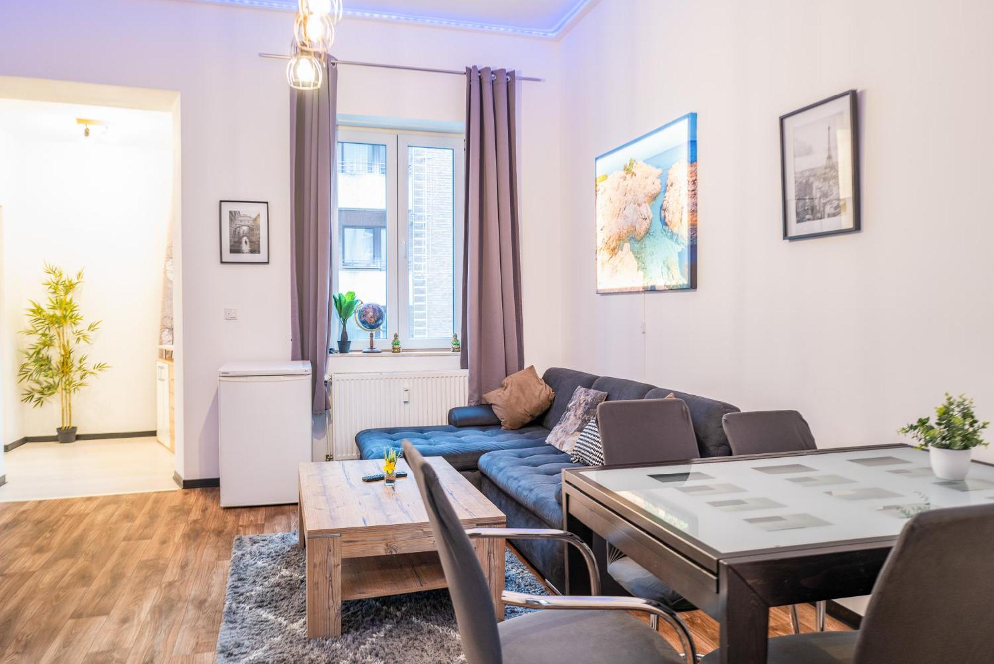 #221 Moderne City Wohnung Im Herzen Von Нойс Екстер'єр фото